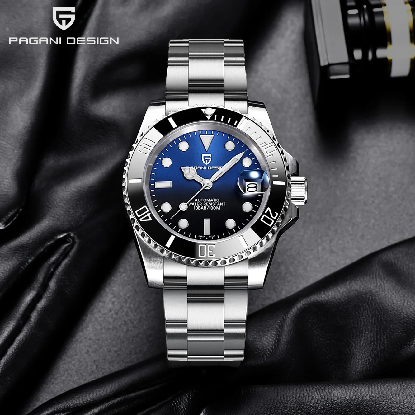 Rolex Watch Submariner - Montre mécanique automatique Pagani Design 2026