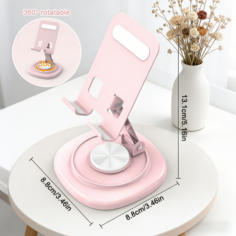 Watches & Jewelry Tsukiu - Support de téléphone rotatif en métal