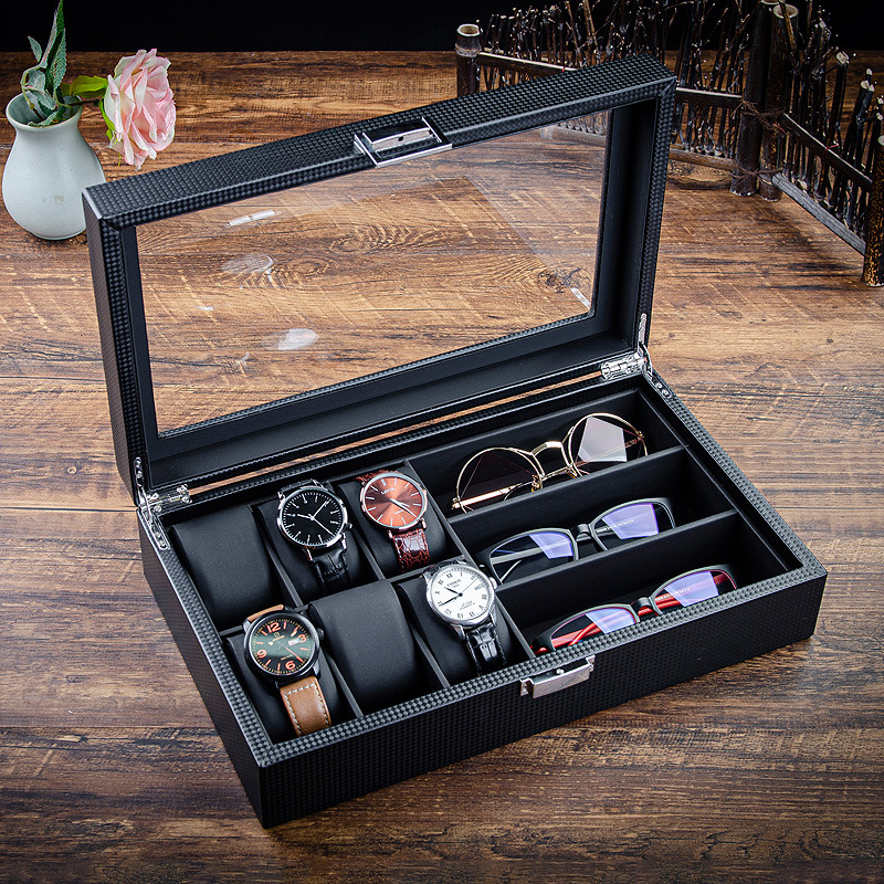 Best Jewelry Watches For Men - Boîte de montre vitrine lunettes sac