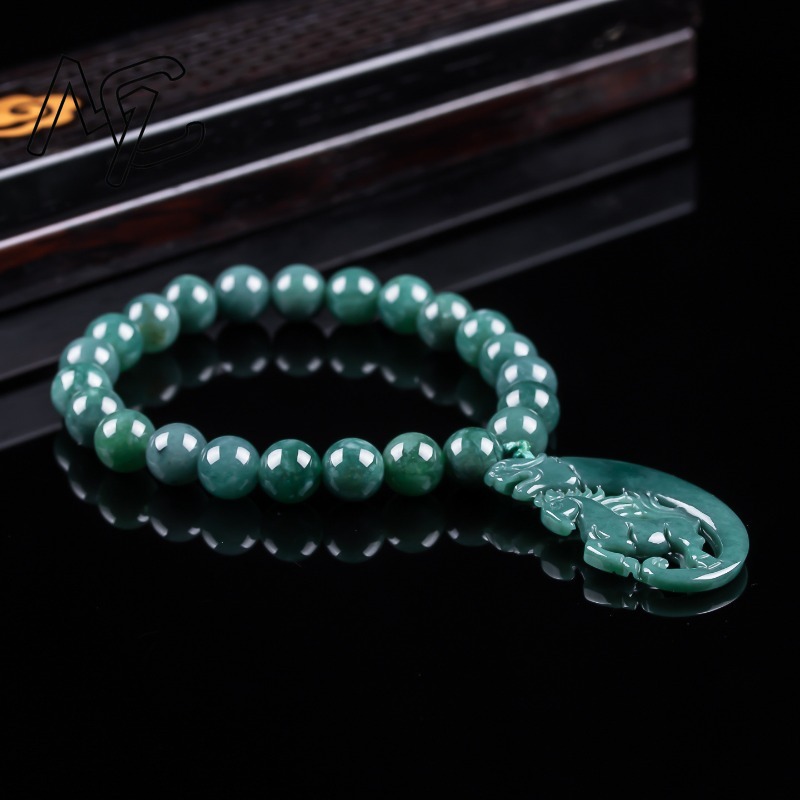 Bracelet en jadeite naturelle  - Jewelry & Watches Vitopoulos Reviews avis et prix