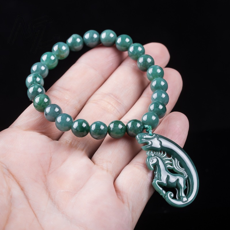 Bracelet en jadeite naturelle  - Jewelry & Watches Vitopoulos Reviews avis et prix