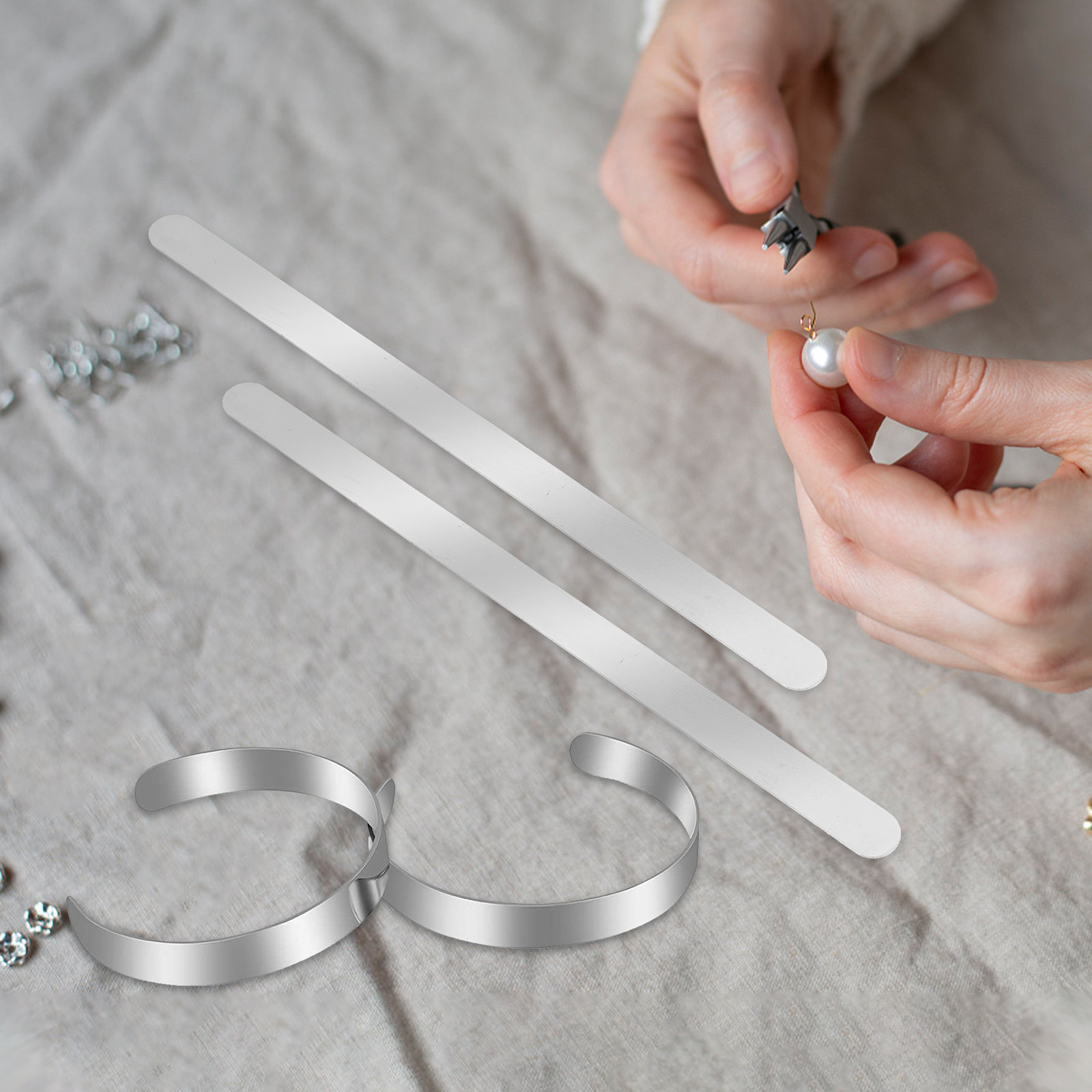 18 pièces de bracelets vierges - Cuff Bangle Bracelet avis et prix