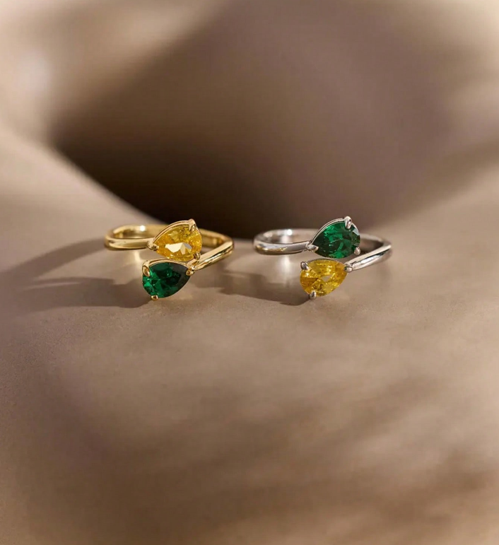 Lateefah a personnalisé des ba - Birthstone Ring Set avis et prix