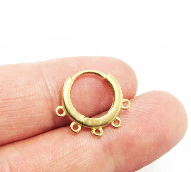 10 pièces de cerceaux d'oreill - Hoop Earrings avis et prix