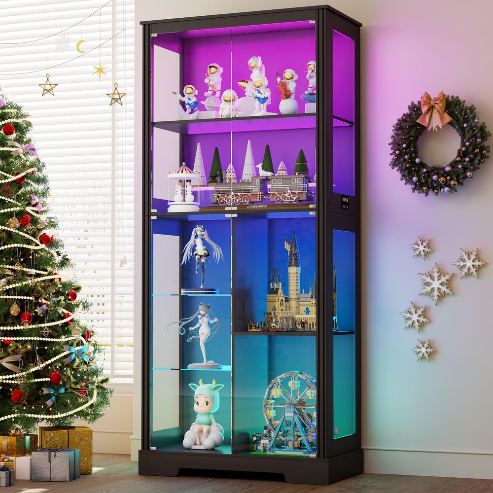 Vitrine d'angle éclairée en bo - S&S Watches & Jewelry Ho Chi Minh avis et prix