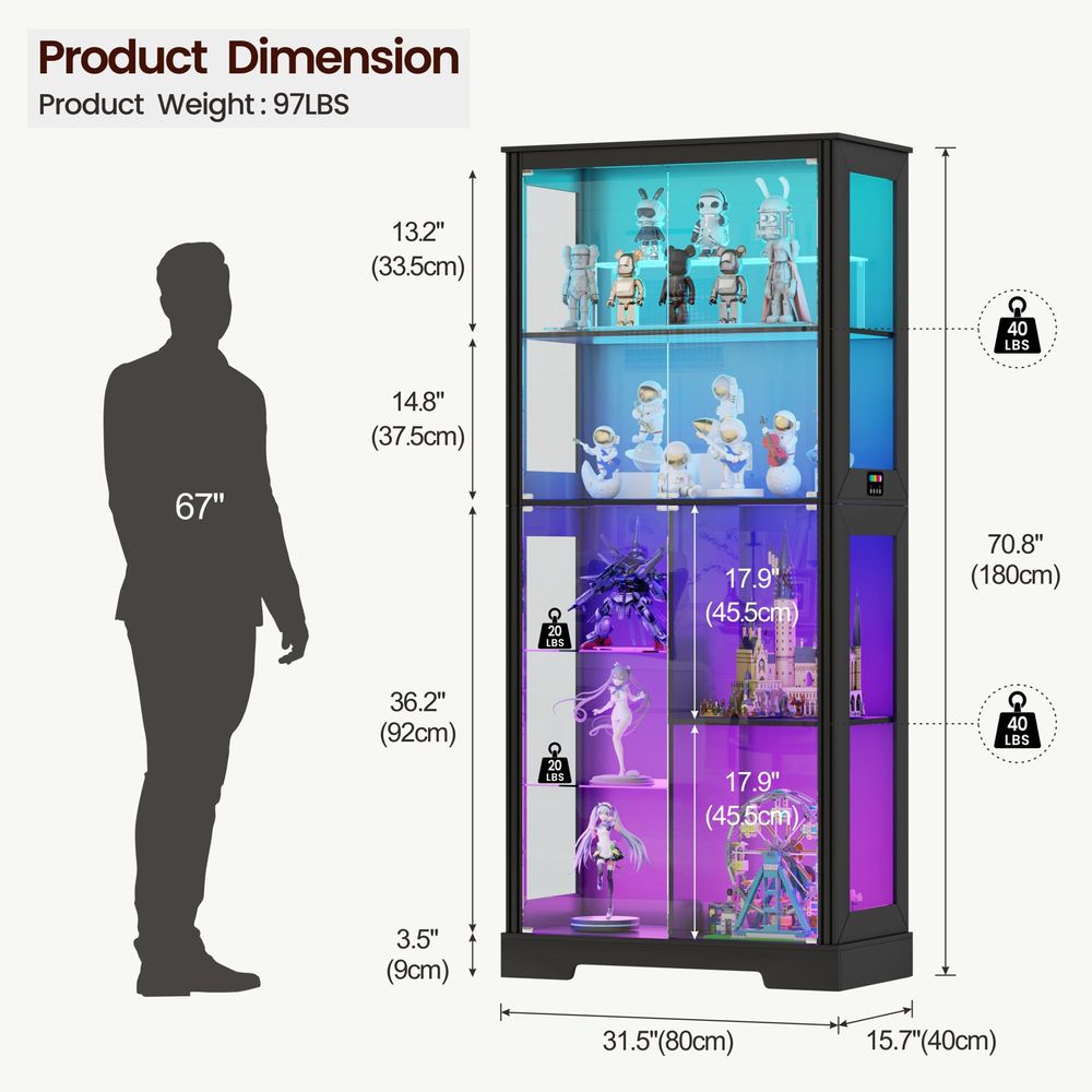 Vitrine d'angle éclairée en bo - S&S Watches & Jewelry Ho Chi Minh avis et prix