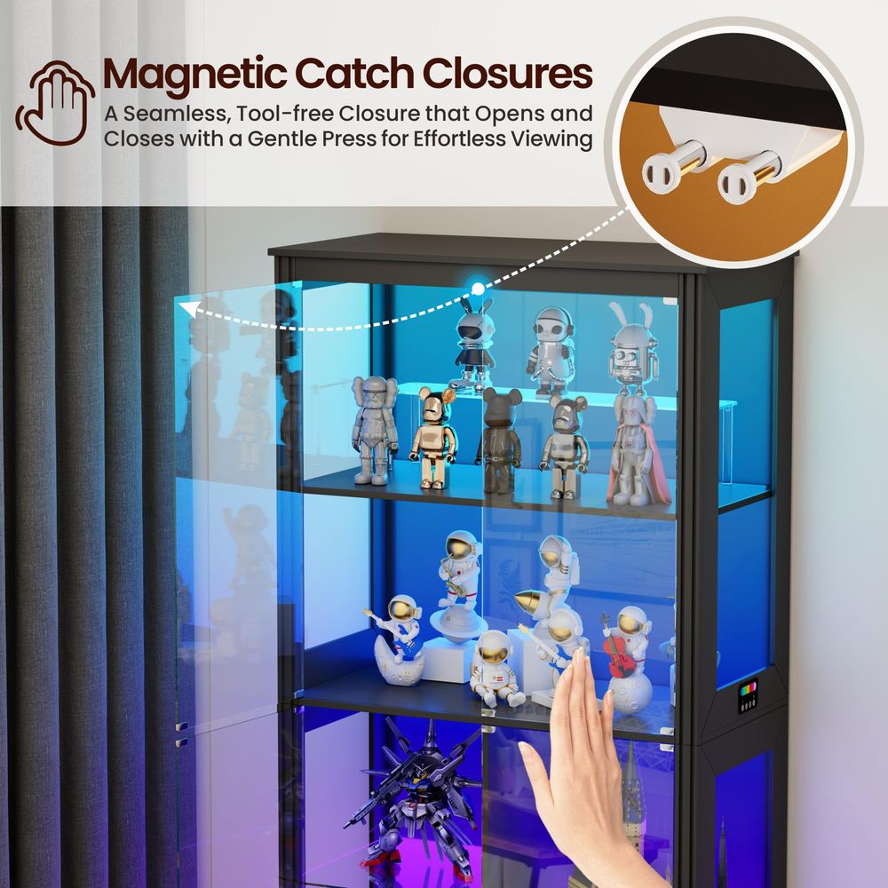 Vitrine d'angle éclairée en bo - S&S Watches & Jewelry Ho Chi Minh avis et prix