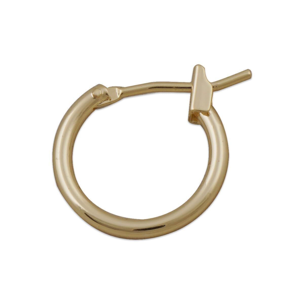 10 pièces 14K or rempli frança - Hoop Earrings avis et prix