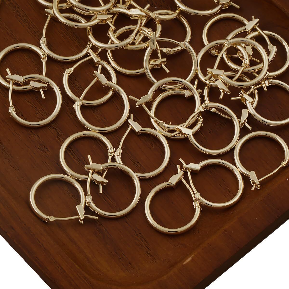 10 pièces 14K or rempli frança - Hoop Earrings avis et prix