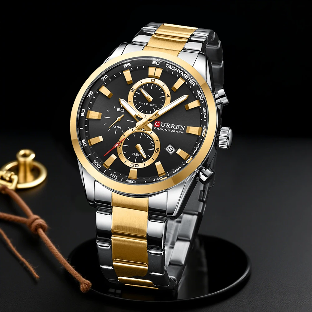CURREN Casual Quartz Chrono Sp - Jewelry For Watches avis et prix