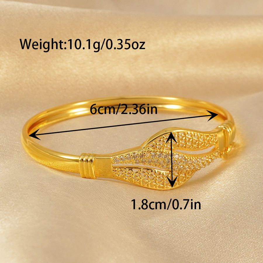 Bracelet en pierre incrustée d - Cuff Bangle Bracelet avis et prix