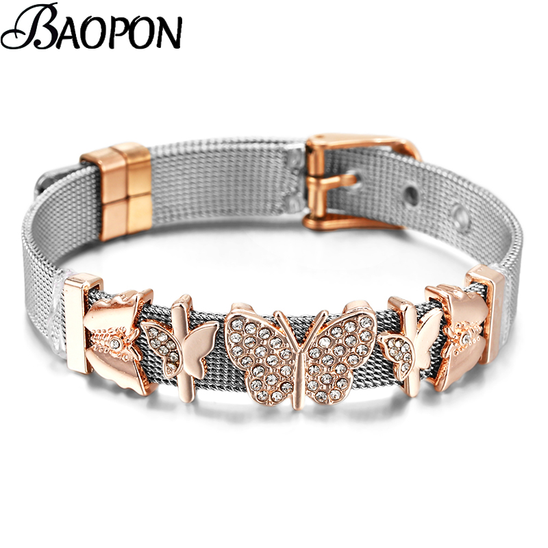 Bracelets en maille d'acier in - Best Jewelry Watches For Men avis et prix