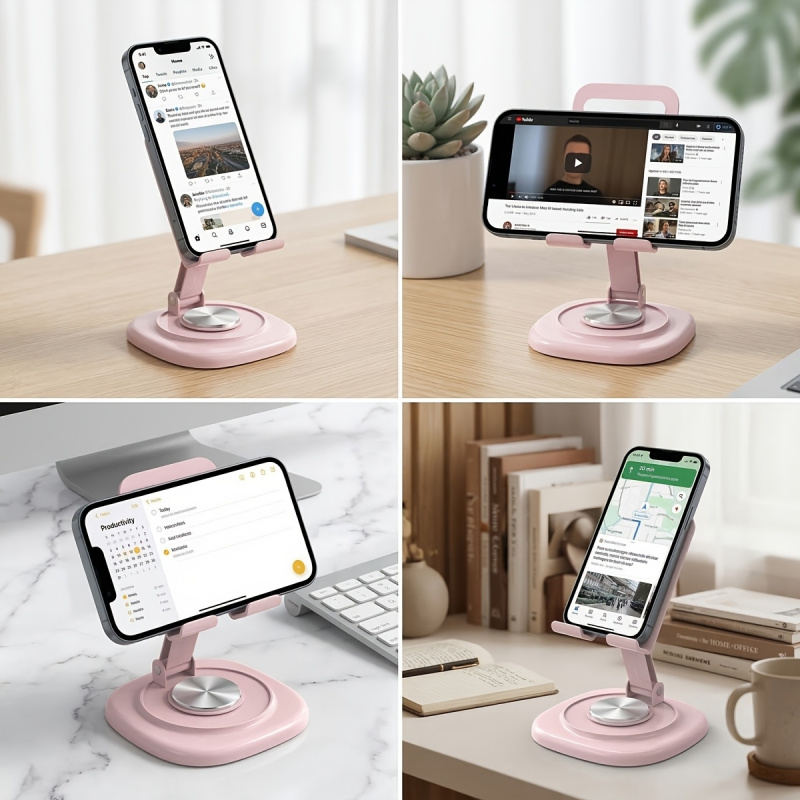 Support de téléphone rotatif e - Watches & Jewelry Tsukiu avis et prix