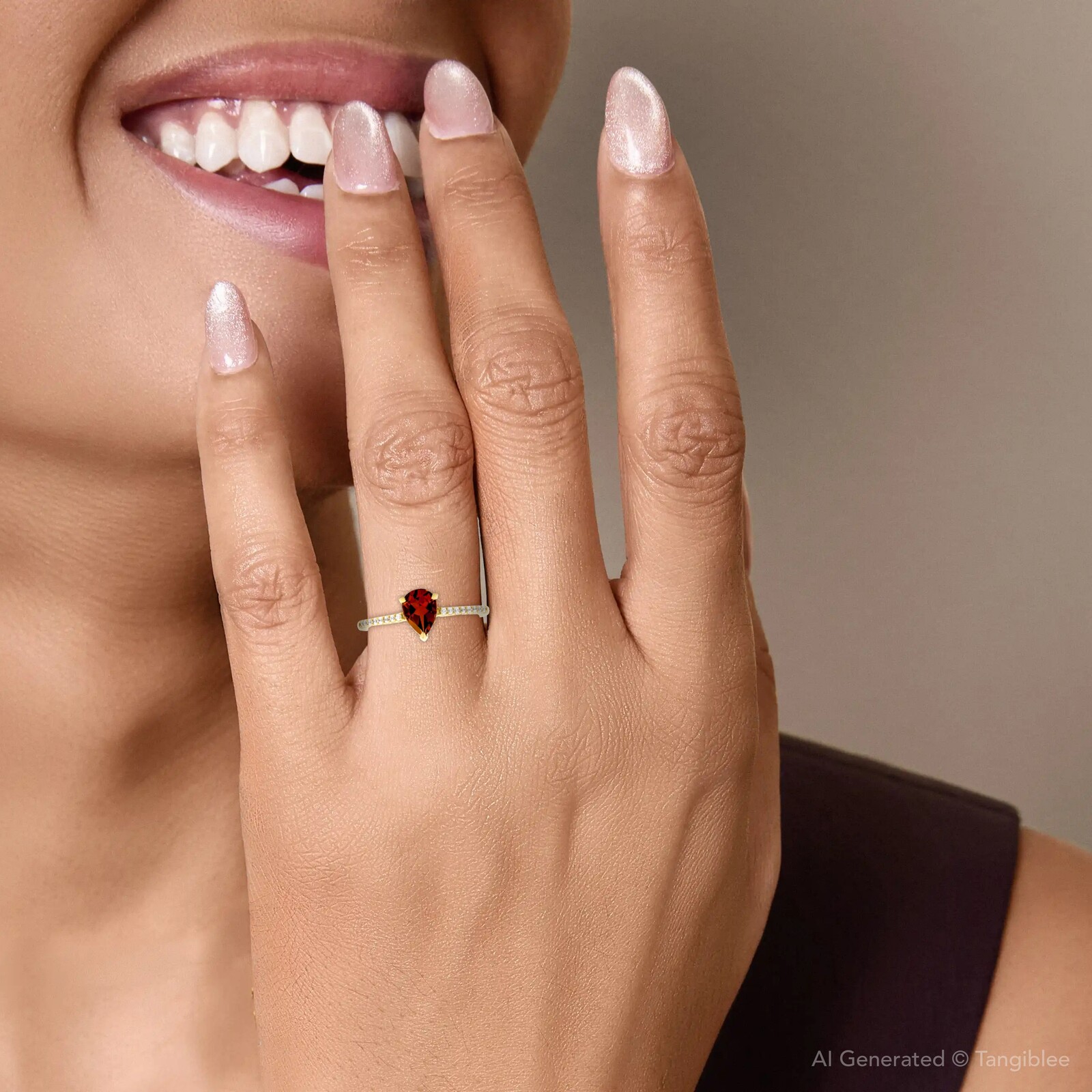 Bague personnalisée avec pierr - Birthstone Ring Set avis et prix